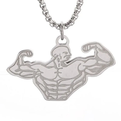 Personality Creative Domineering Knuckles Pendant Necklace for Men