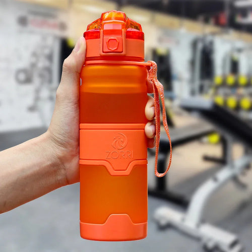 ZORRI Sports Water Bottle Protein Shaker Bpa Free Eco-Friendly