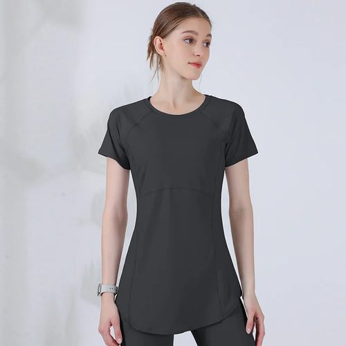 New Permeability Slim Yoga Shirts Quick Drying Fitness Workout Running