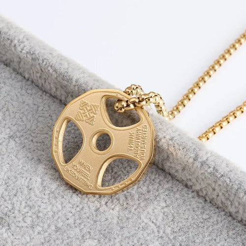 Personality Creative Domineering Knuckles Pendant Necklace for Men