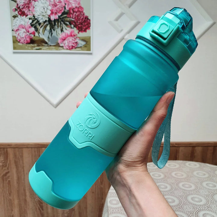 ZORRI Sports Water Bottle Protein Shaker Bpa Free Eco-Friendly