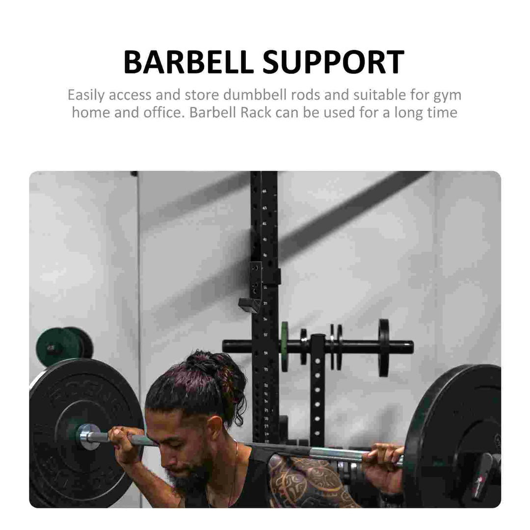 Barbell Rack Holder Weight Storage Dumbbell Fitness Wall Bar Support