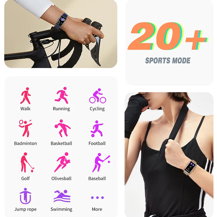 Xiaomi Sports Smart Watch Men Women Full Touch Fitness Tracker IP67