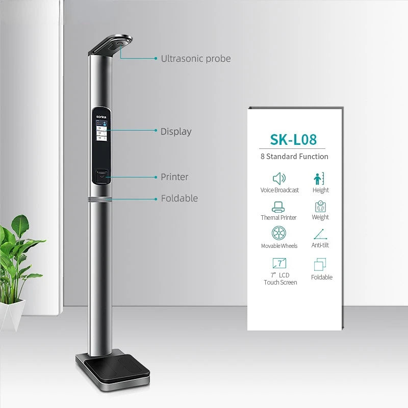 Smart Electric Hospital Physical Examination Weighing Height And