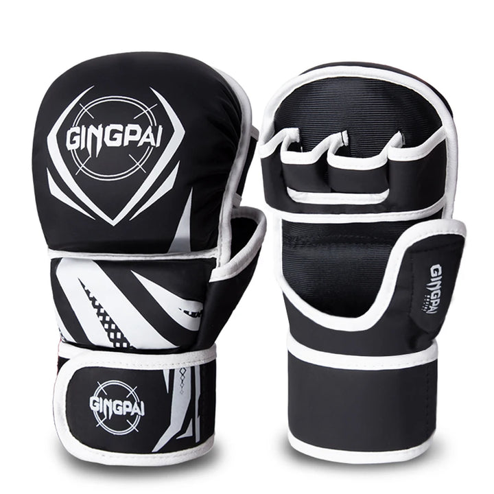 Professional MMA Half-Finger Fighting Boxing Gloves Thickened Sanda Free Fighting Mixed Martial Arts Training Gloves