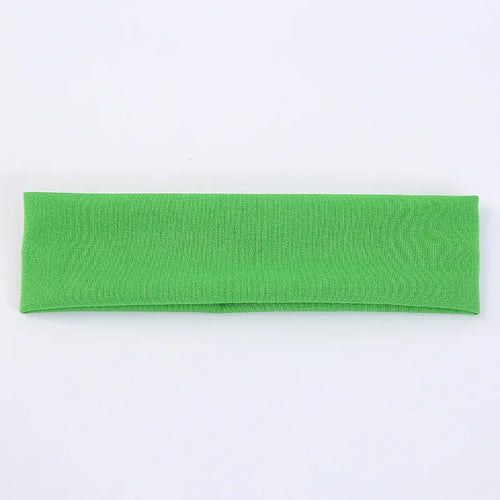 Elastic Cotton HairBand Fashion Headbands for Women Men Solid Running