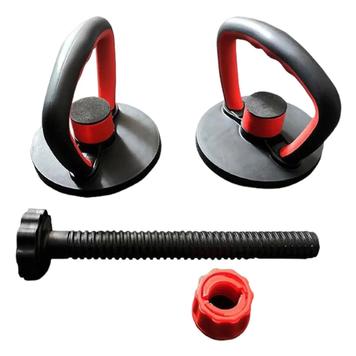 Adjustable Kettlebell Handle for Plates Weights Dumbbell Grip Workout