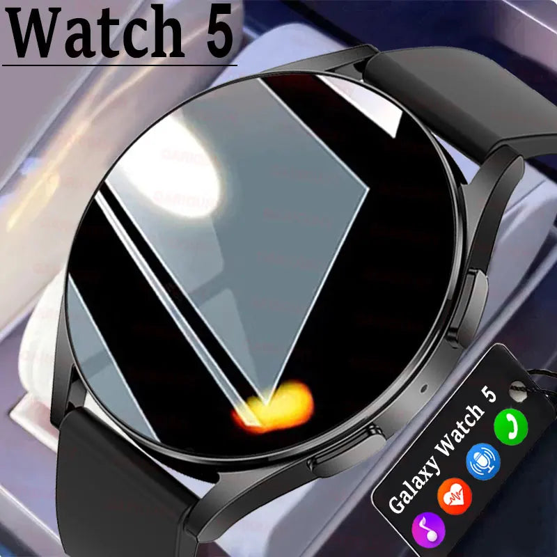 New Galaxy Smartwatch 5 Men Full Touch Blood Pressure Blood Oxygen