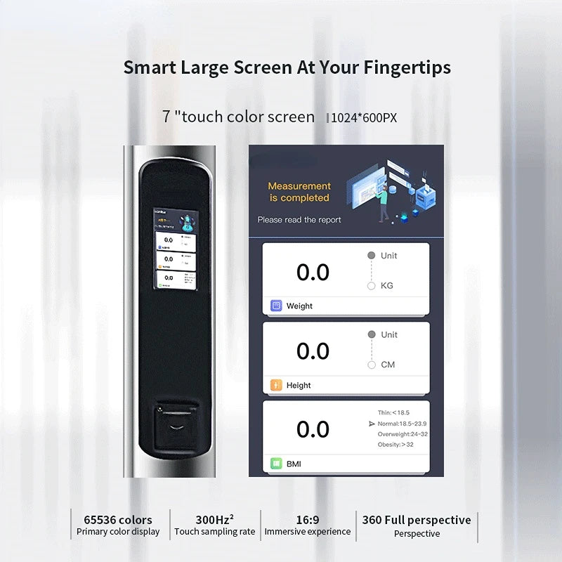 Smart Electric Hospital Physical Examination Weighing Height And