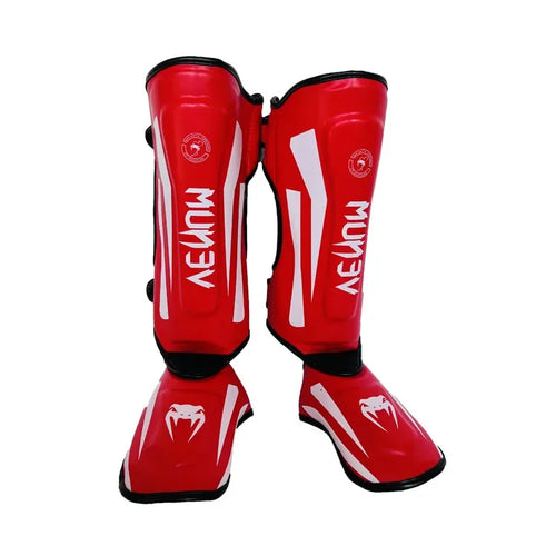 Thai Boxing Sanda Leg Guards Path Protection Free Fighting Taek wondo