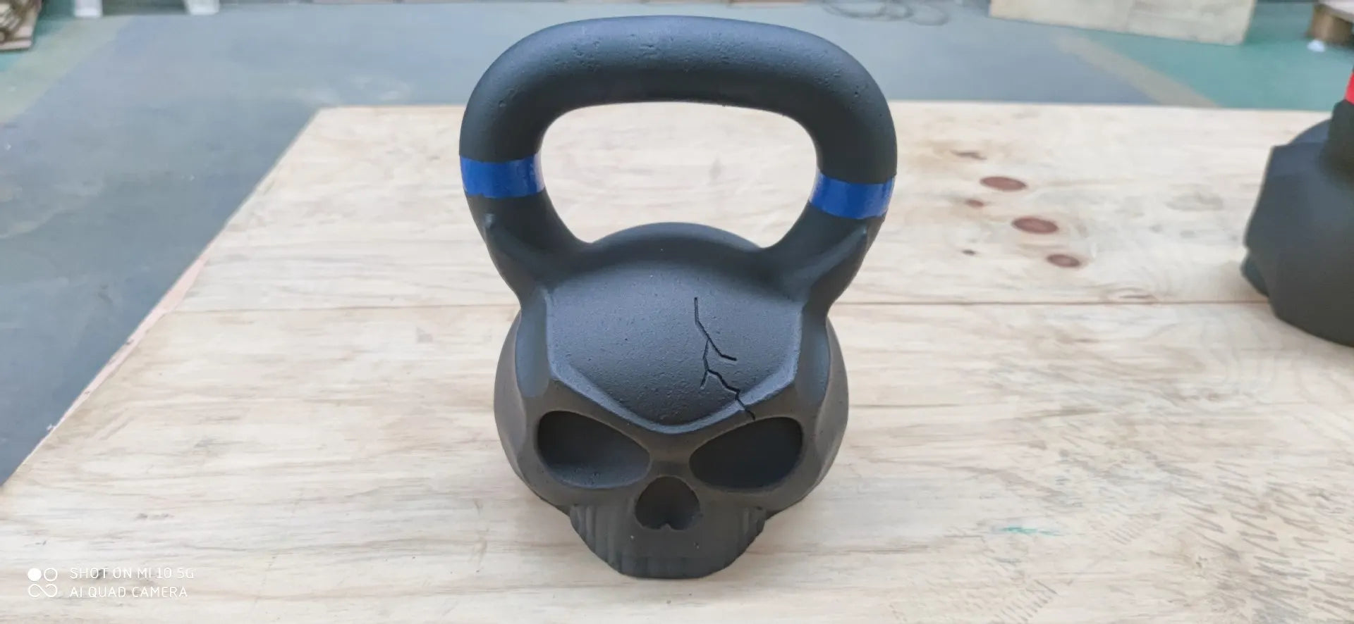 Ghost face Kettlebell Lifting pot Fitness Kettlebells Skull style