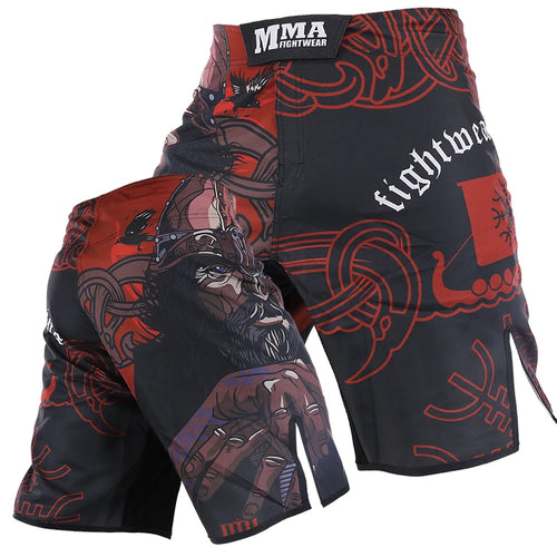 Tiger MMA Pants Combat Boxing Shorts for Men Fitness Gym Sports