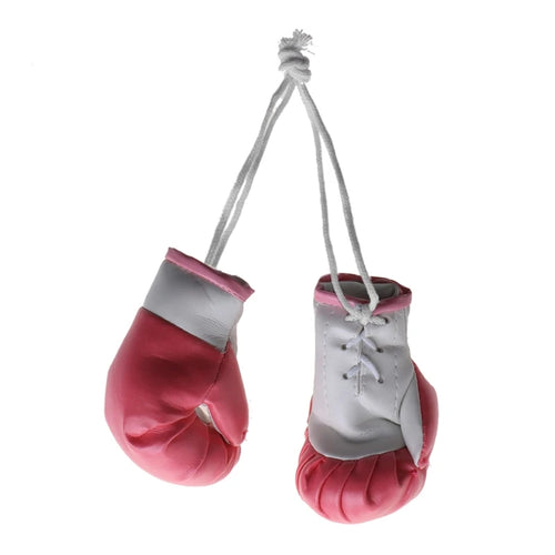 Mini Boxing Gloves Miniature Punching Gloves Car Hanging Pendant