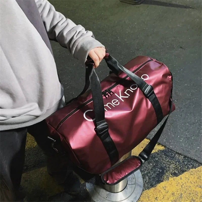 Gym Bag Waterproof Sports Fitness Bag Men Women Travel Duffels Bags