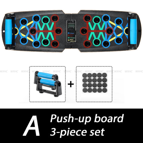 Automatic Count Push Up Board Strength Train Equipment Foldable for