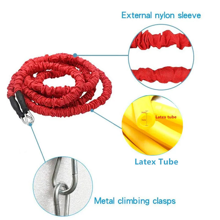 2/3M 50/80LB Resistance Training Rope Explosive Force Bounce Physical