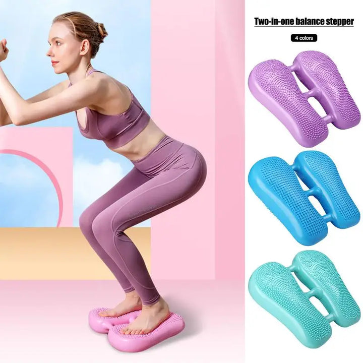 In-situ Exercise Mini Stepper Portable Folding Foot Peddle Exerciser