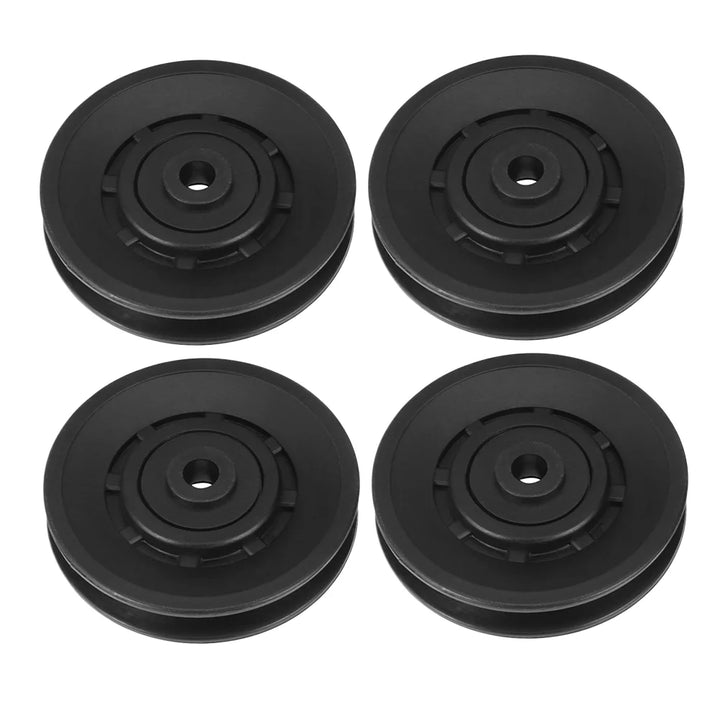 4pcs Universal Pulley Wheel Bearing Fitness Wheel Replacement Gym