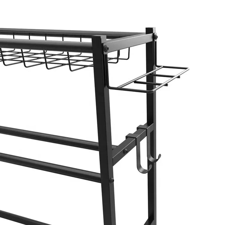 Yoga Mat Storage Rack Home Gym Storage Rack for Dumbbells Kettlebells