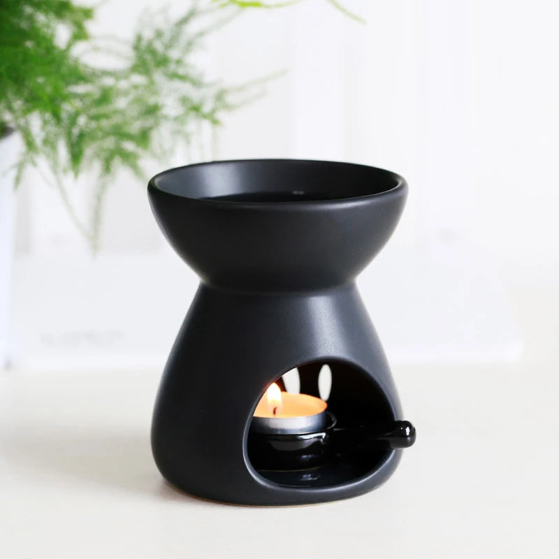 YXY Handmade Ceramics Essential Oil Incense Burner 100ml Candle Holder Sandal Aromatherapy Sleep Aid Lamp Yoga Household Stove