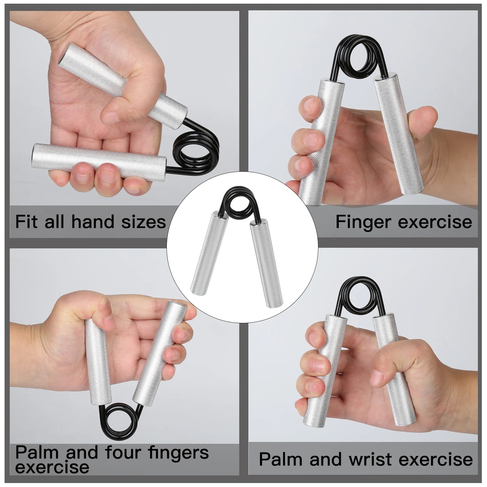Hand Grip Fitness Workout Finger Trainer Strength Exercise Foam Wrist
