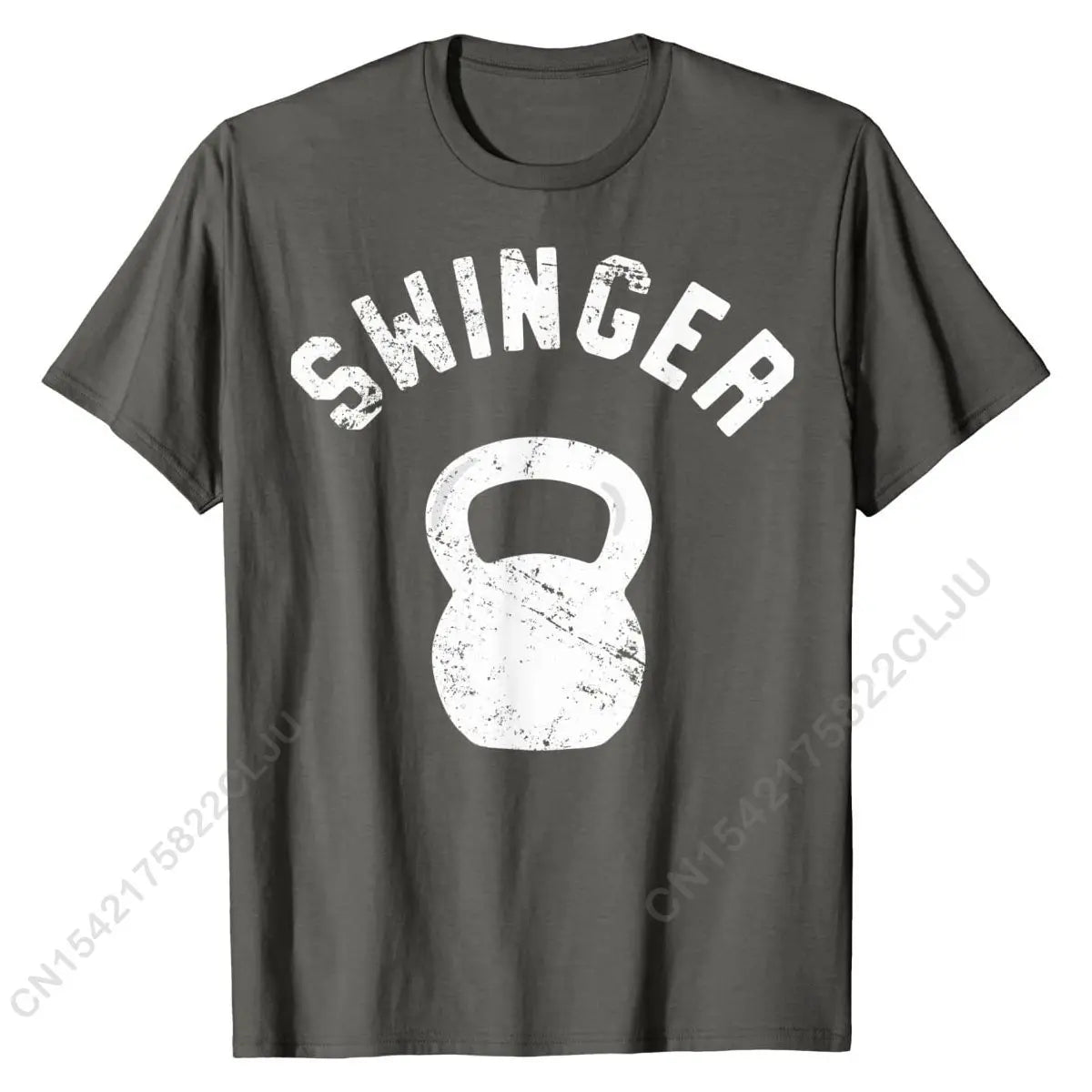 Swinger, Funny Kettlebell Workout Pun T-Shirt T Shirt For Men Printing