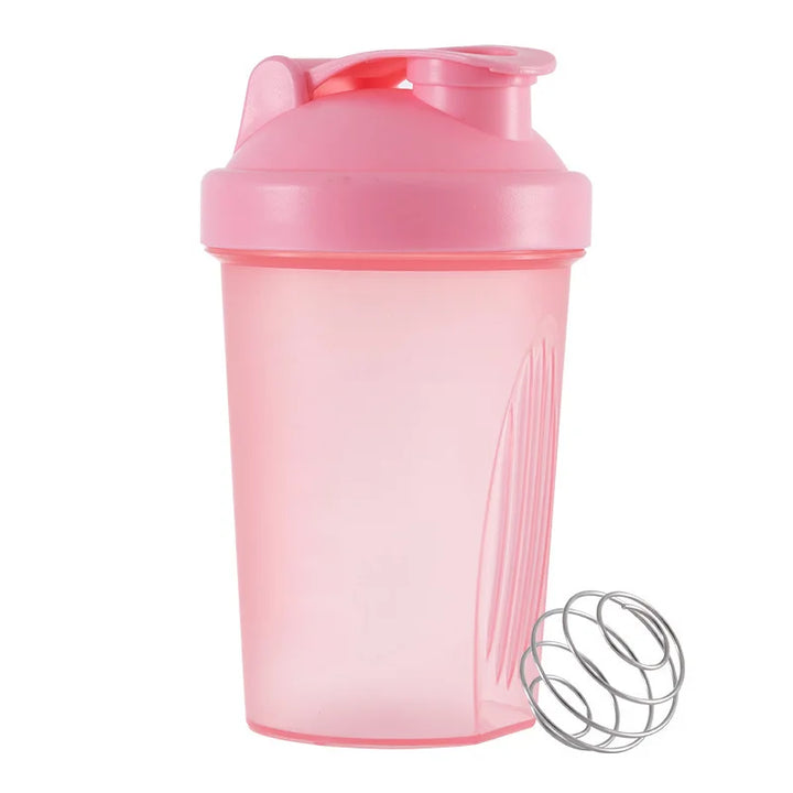 400ML Blender Shaker Bottle with Scale Protein Shakes Leakproof for Powder Workout Gym Sport Mixing Cup Water Bottle