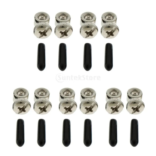 5 Sets Spare Speed Jump Rope Screws End Caps for Speed Cable Jump