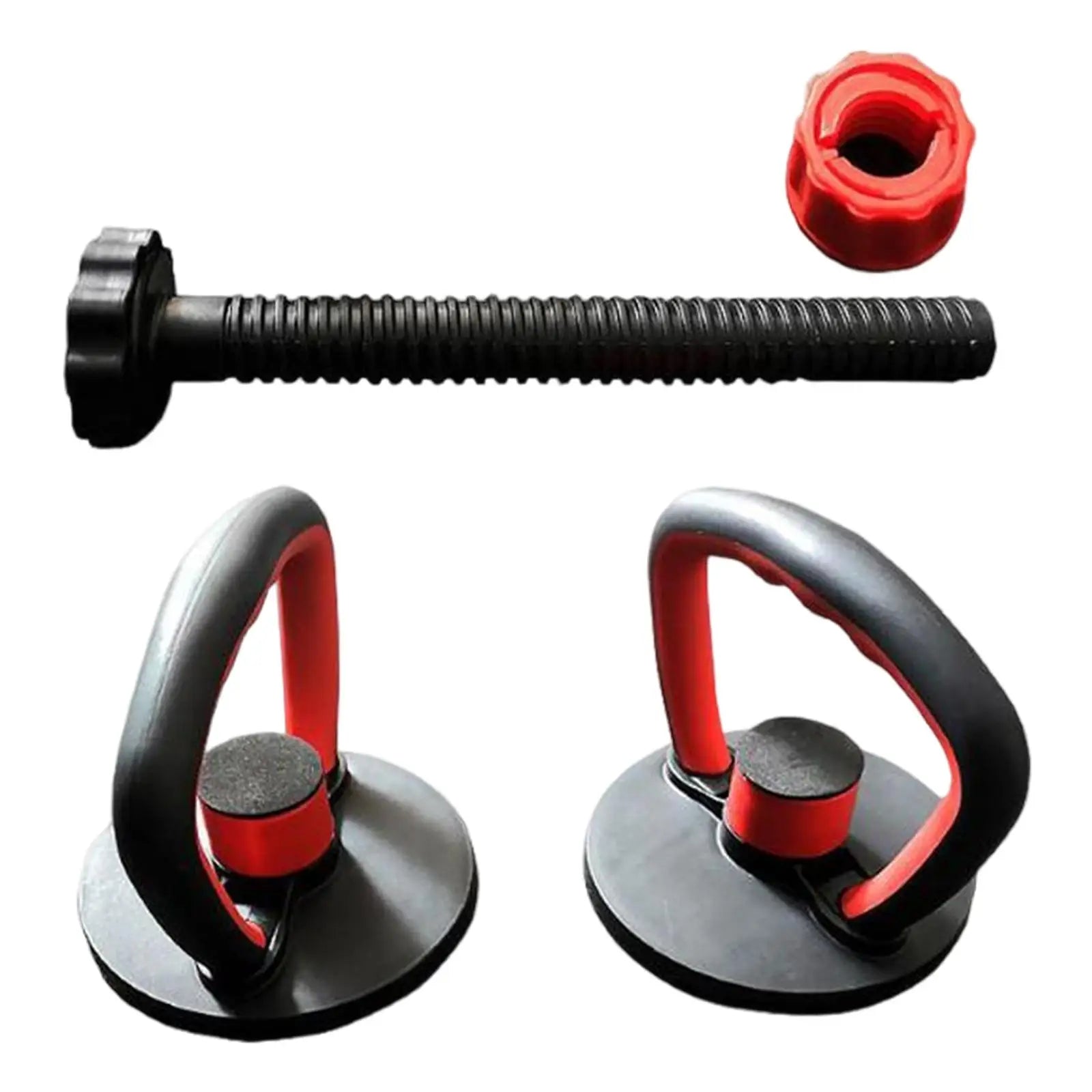 Adjustable Kettlebell Handle for Plates Weights Dumbbell Grip Workout