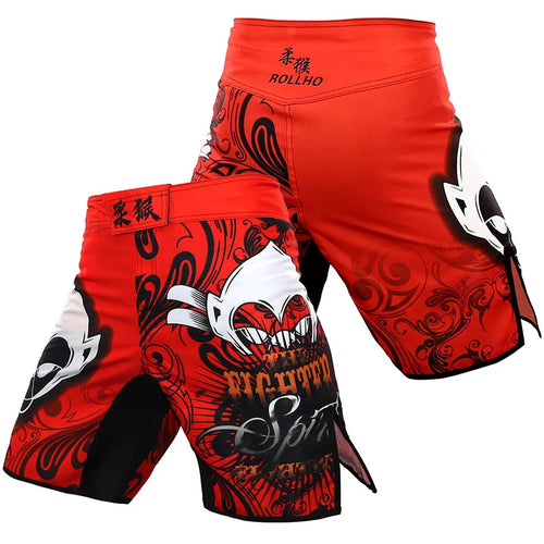 Tiger MMA Pants Combat Boxing Shorts for Men Fitness Gym Sports