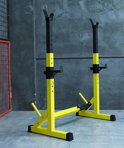 Barbell Rack Stand - Multifunctional Adjustable Squat Rack, Heavy-Duty
