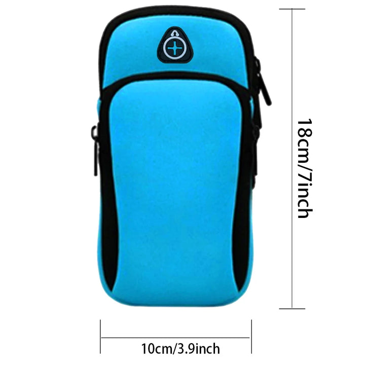 Phone Arm Bag with Headphone Jack Waterproof Breathable Sports Running