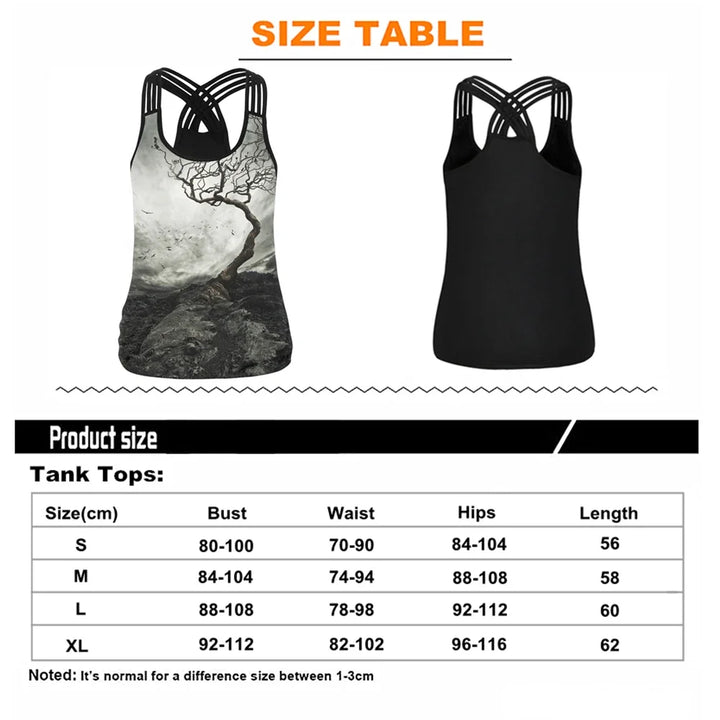 Summer Women Sport Vest 3D Print Yoga Shirt Running Fitness Quick Dry