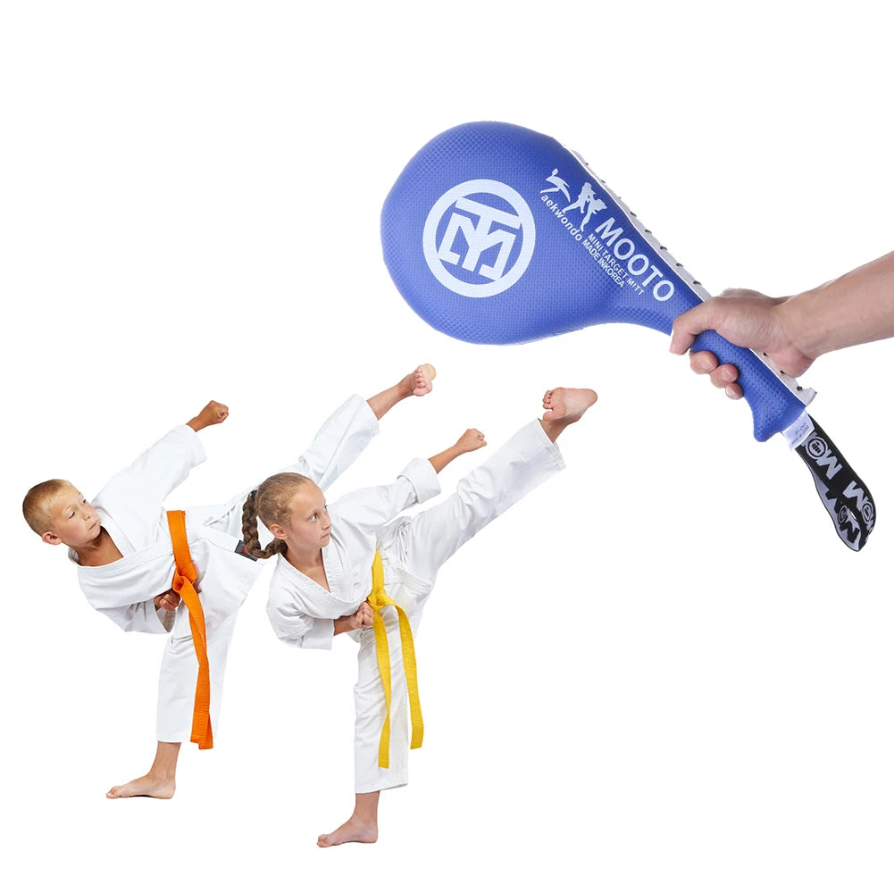 Kids Taekwondo PU Rebound Sponge Durable Double Kick Pad Target for