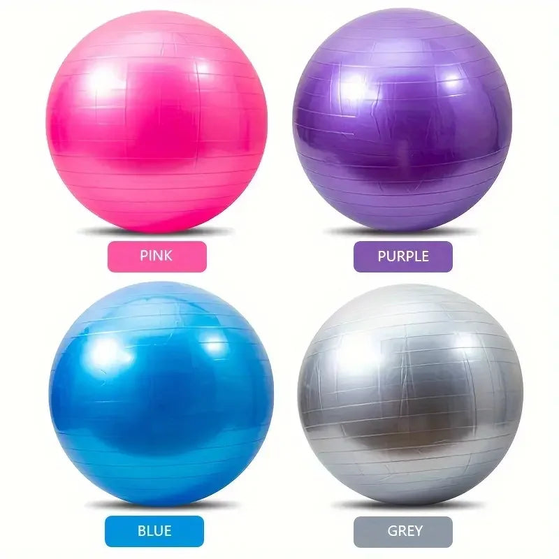 Yoga Pilates Ball Gym For Fitness Balloon Cover Workout Over Soft Big