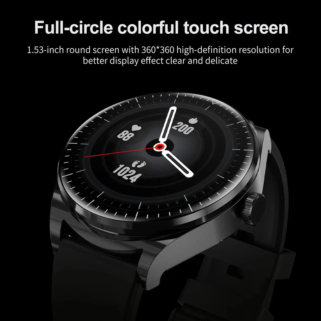 New TWS Earphone Smart Watch NFC Function Fitness Tracker Sports