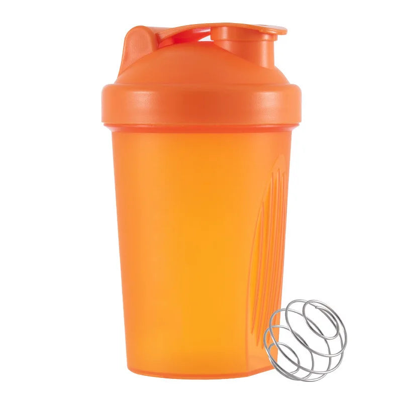 400ML Blender Shaker Bottle with Scale Protein Shakes Leakproof for Powder Workout Gym Sport Mixing Cup Water Bottle