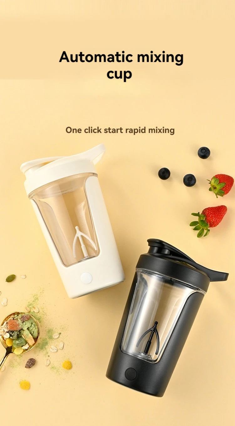 Electric Protein Shaker Bottle Mixing cup Automatic Self Stirring Mug Coffee Milk Cup Portable Blender Sports Fitness Kettle 35