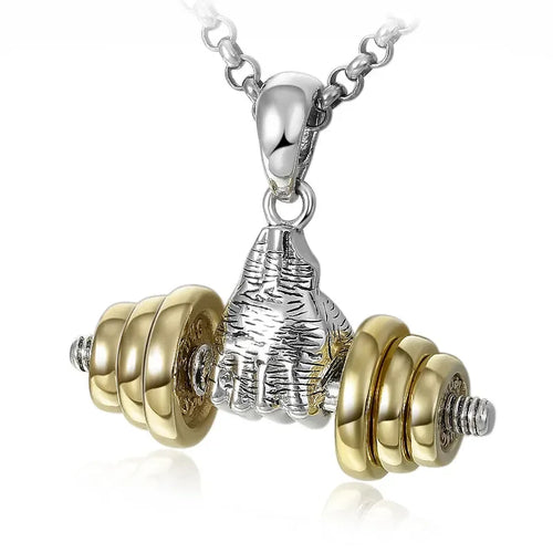 Personality Creative Domineering Knuckles Pendant Necklace for Men