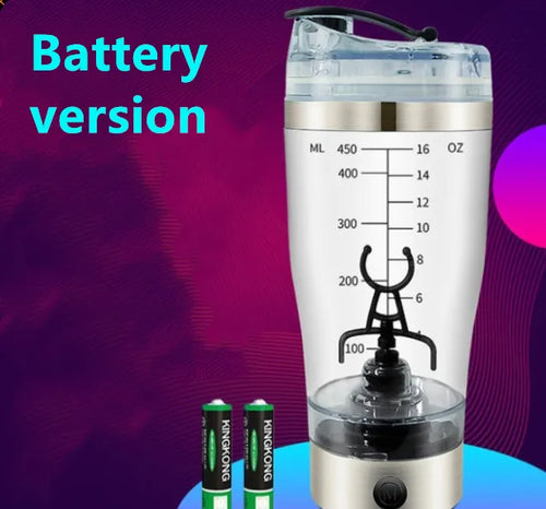 Electric Protein Shake Stirrer USB Shake Bottle Milk Coffee Blender