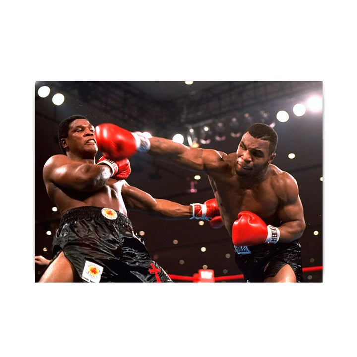 Boxing King Mike Tyson Motivational Quotes Canvas Painting Posters and Print Wall Art Picture for Living Room Home Decor Cuadros