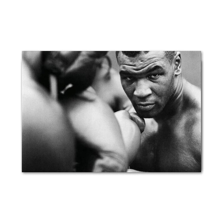 Boxing King Mike Tyson Motivational Quotes Canvas Painting Posters and Print Wall Art Picture for Living Room Home Decor Cuadros