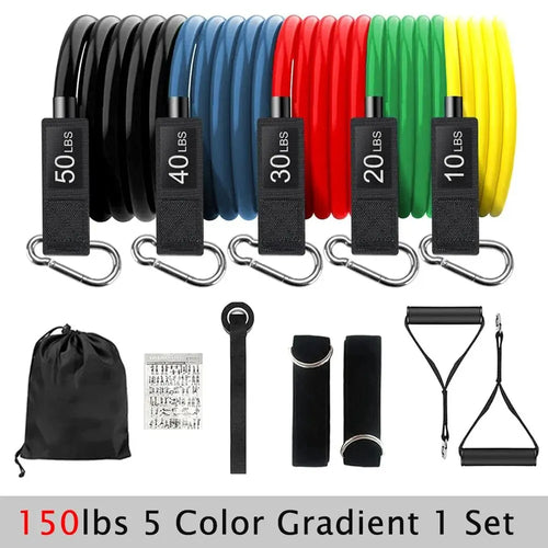 Resistance Bands Set Tension Pull Rope for Men Women Workout Exercise