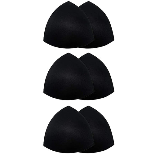 2/12pcs Bra Pads Soft Sponge Women's Triangle Bra Pad Sports Bra