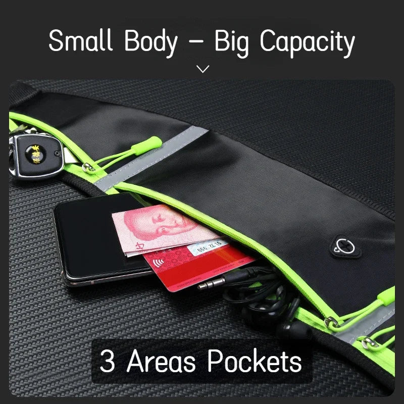 Sports Running Jogging Waist Bag Pouch Mobile Cell Phone Pocket