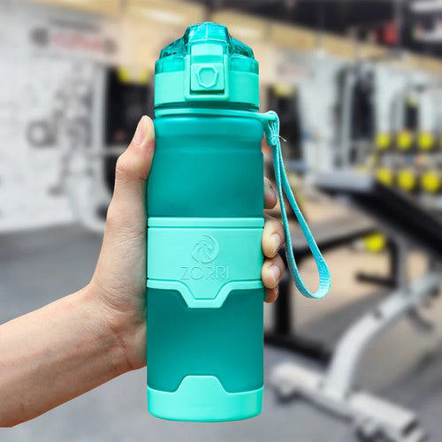 ZORRI Sports Water Bottle Protein Shaker Bpa Free Eco-Friendly