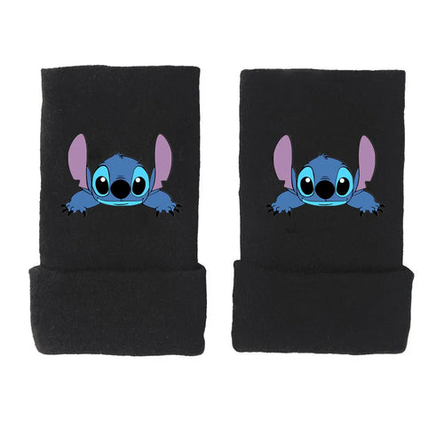 Stitch Gloves Star Baby Anime Peripheral Half Finger Gloves