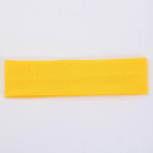 Elastic Cotton HairBand Fashion Headbands for Women Men Solid Running