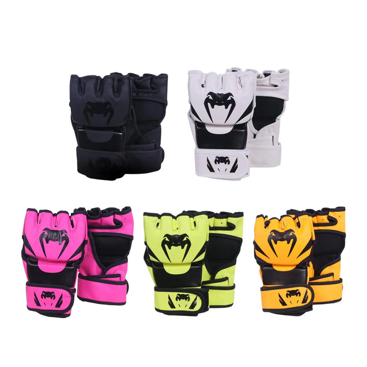 Mma Gloves Half Finger Waterproof Portable Punch Bag Martial Arts