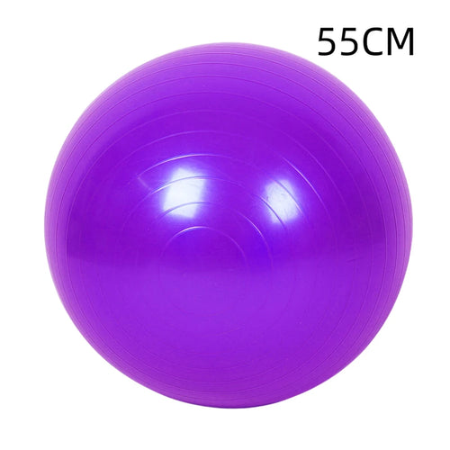 Yoga Pilates Ball Gym For Fitness Balloon Cover Workout Over Soft Big